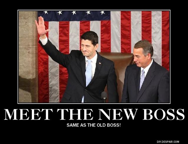 Paul Ryan: Meet the new boss! Same as the old boss! | The Strident ...